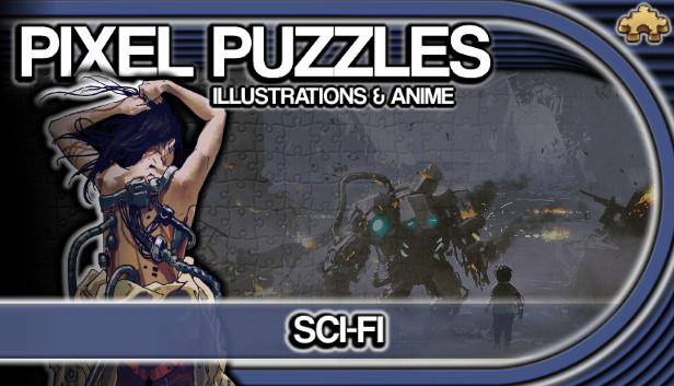 Pixel Puzzles Illustrations & Anime - Jigsaw Pack: Sci-Fi – cover