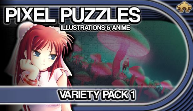 Pixel Puzzles Illustrations & Anime - Jigsaw Pack: Variety Pack 1 – cover