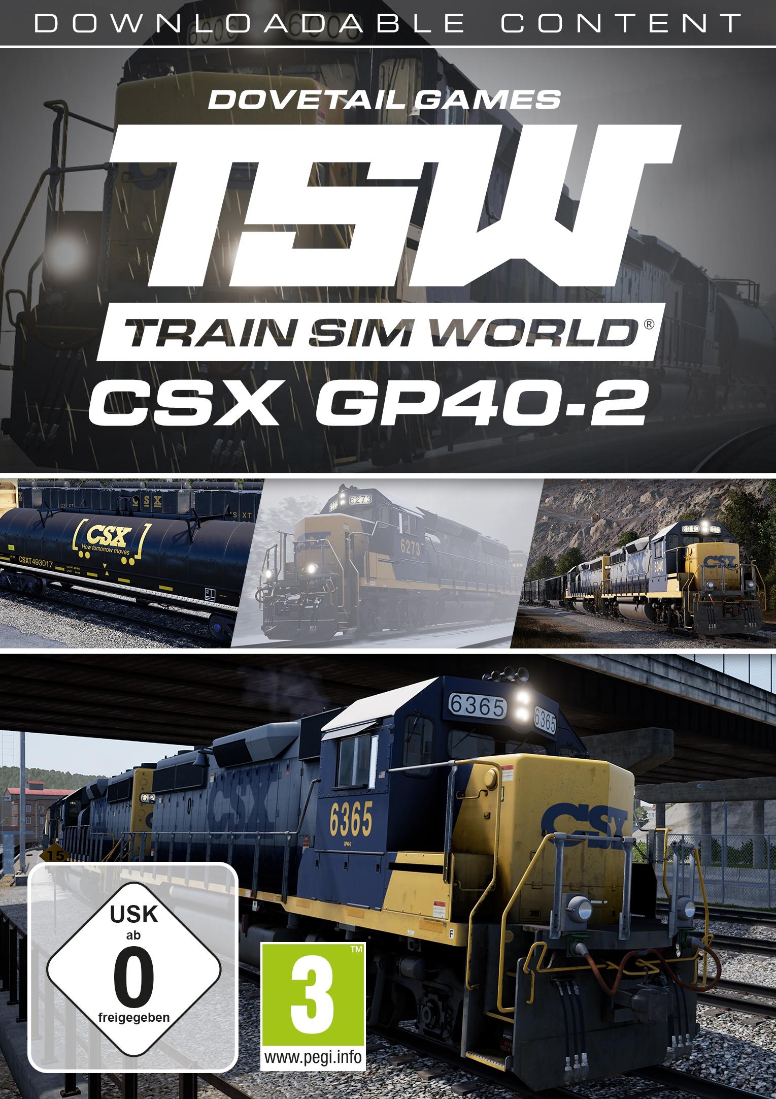Train Sim World®: CSX GP40-2 Loco Add-On – cover