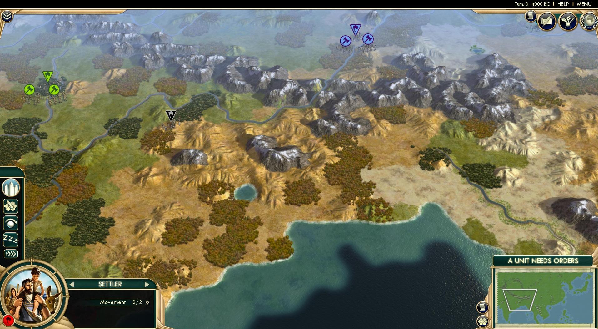 Sid Meiers Civilization V Map Pack: Scrambled Continents – screenshot 2