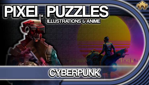 Pixel Puzzles Illustrations & Anime - Jigsaw Pack: Cyberpunk – cover