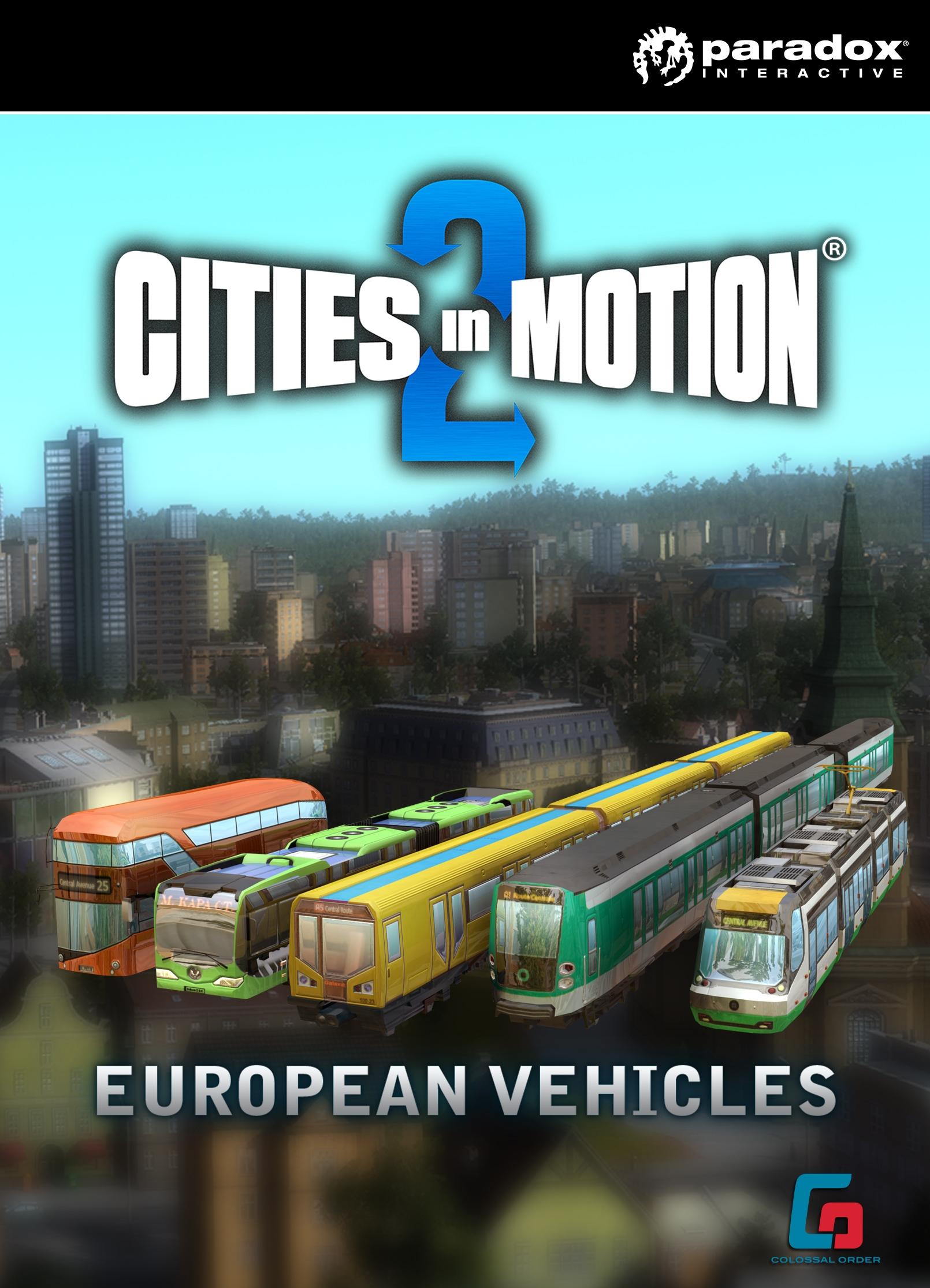 Cities in Motion 2: European vehicle pack – cover