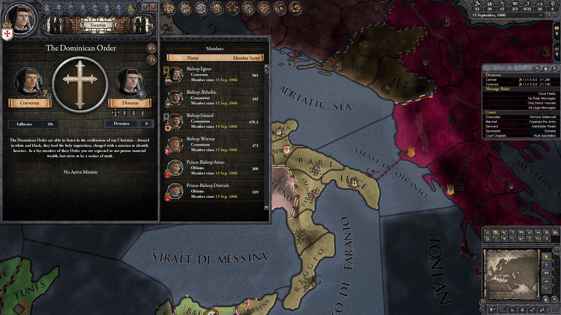 Crusader Kings II: Monks and Mystics -Expansion – snímek obrazovky 2