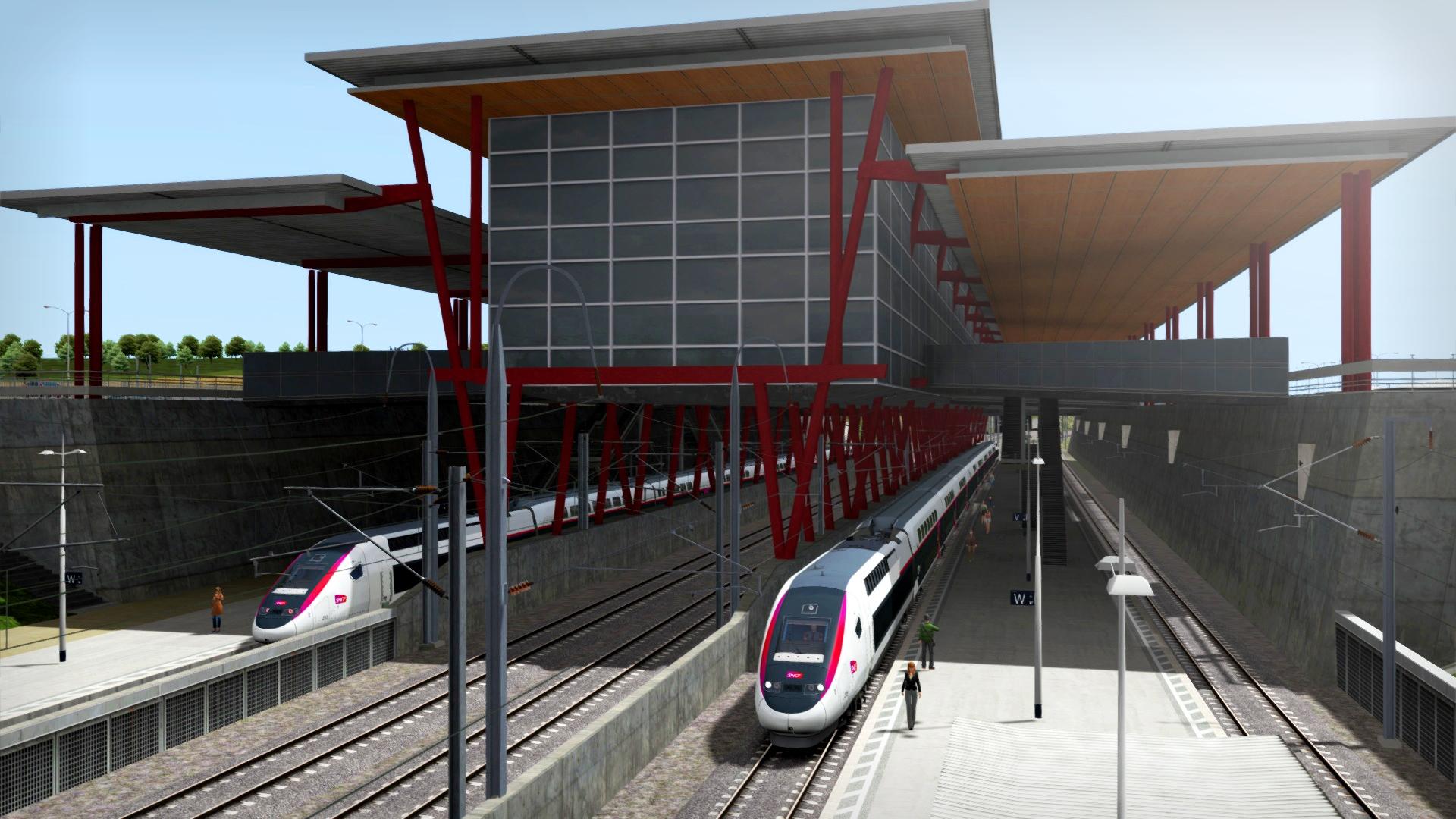 Train Simulator: LGV Rhône-Alpes & Méditerranée Route Extension Add-On – screenshot 2