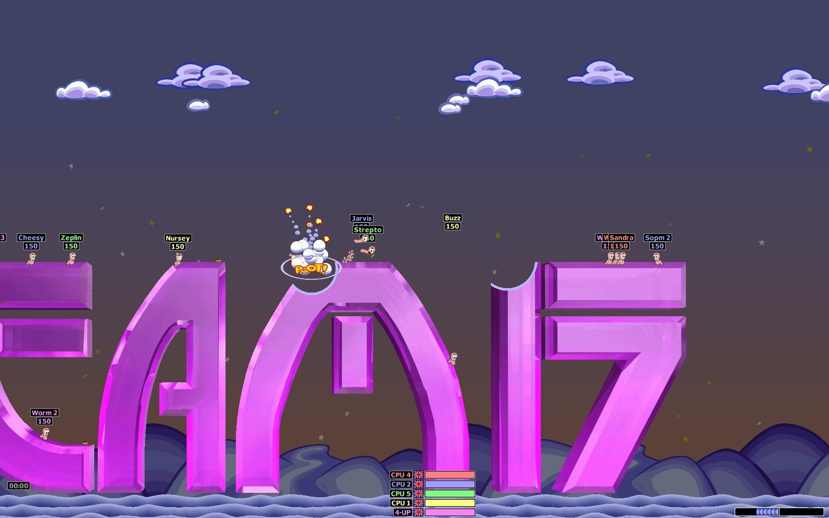 Worms Armageddon – zrzut ekranu 2