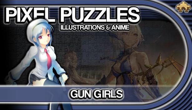 Pixel Puzzles Illustrations & Anime - Jigsaw Pack: Gun Girls – cover