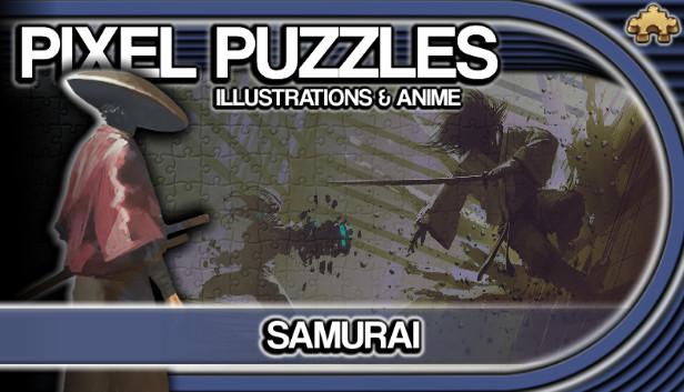 Pixel Puzzles Illustrations & Anime - Jigsaw Pack: Samurai – cover
