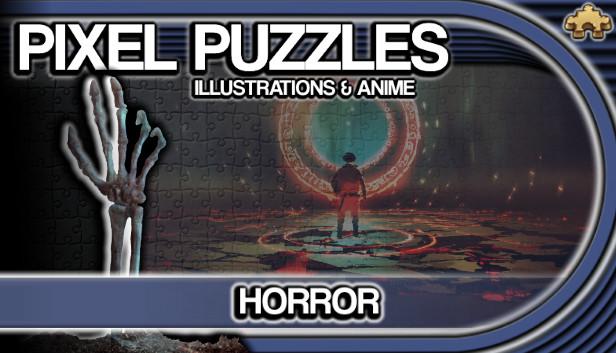 Pixel Puzzles Illustrations & Anime - Jigsaw Pack: Horror – cover