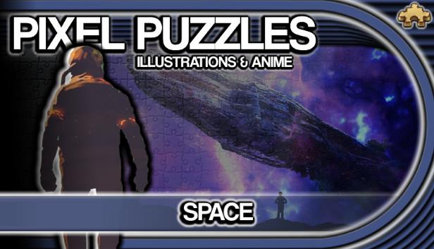 Pixel Puzzles Illustrations & Anime - Jigsaw Pack: Space – cover