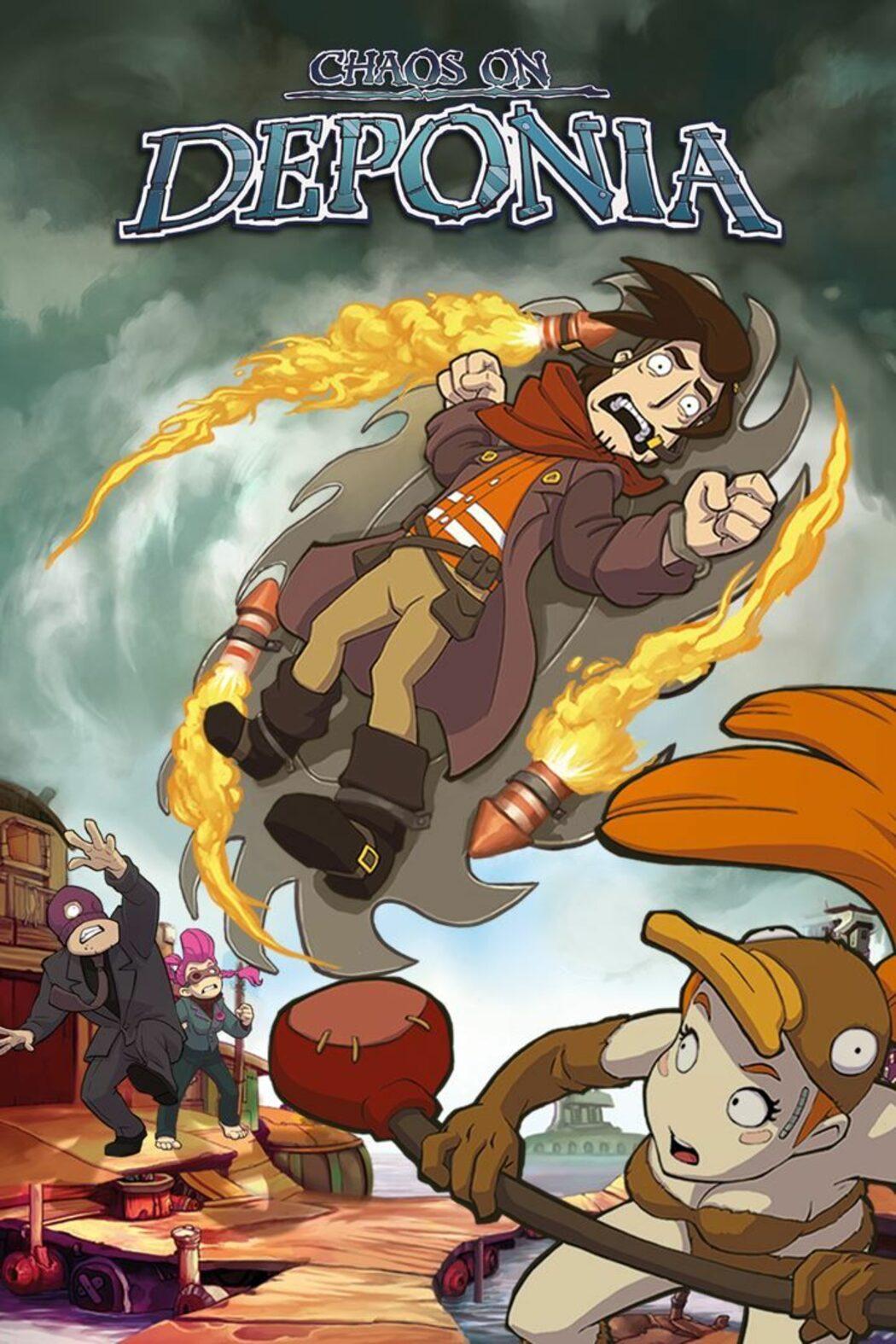 Chaos on Deponia – cover