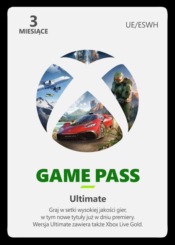 Subskrypcja Xbox Game Pass Ultimate - 3 miesiące – cover