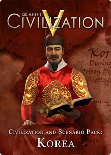 Sid Meier's Civilization V and Scenario Pack : Korea – cover