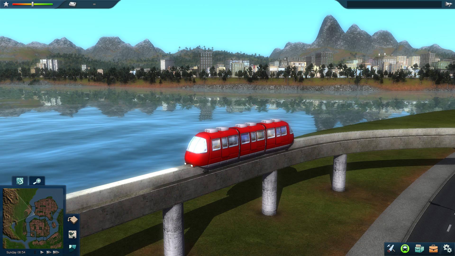Cities in Motion 2: Marvellous Monorails – screenshot 2