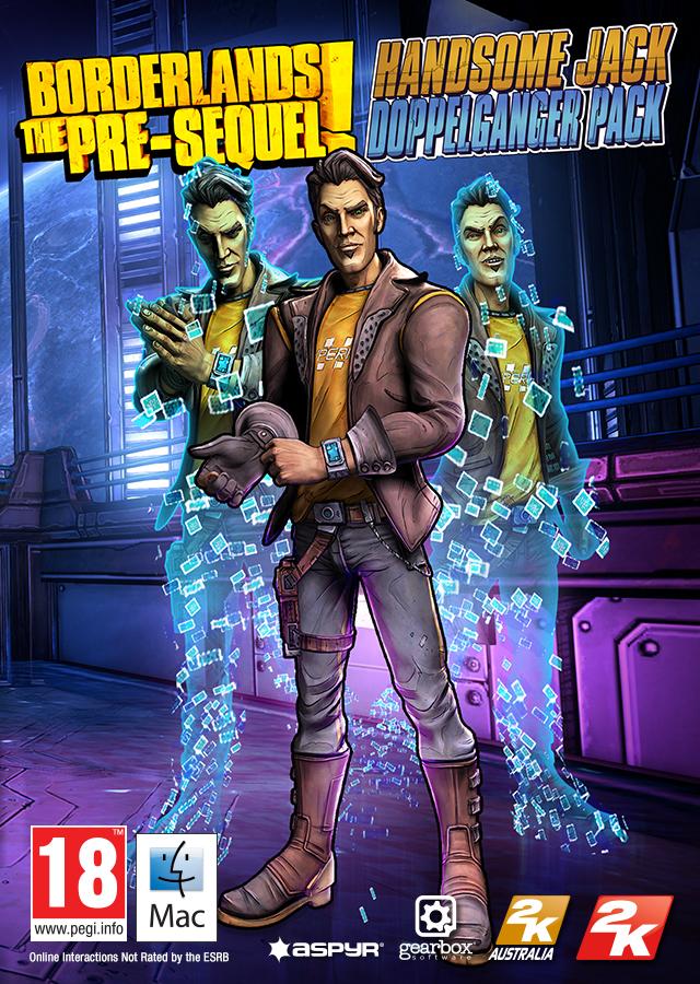 Borderlands: The Pre-Sequel - Handsome Jack Doppleganger Pack – cover