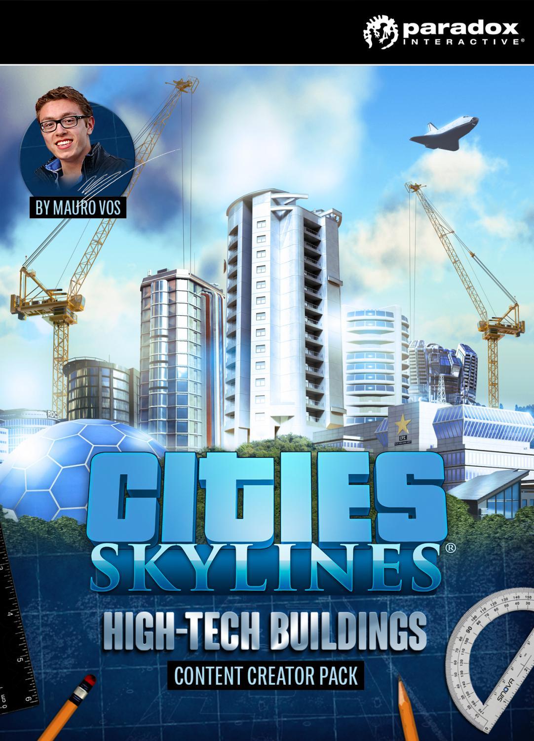 Cities: Skylines - Content Creator Pack: High-Tech Buildings – cover