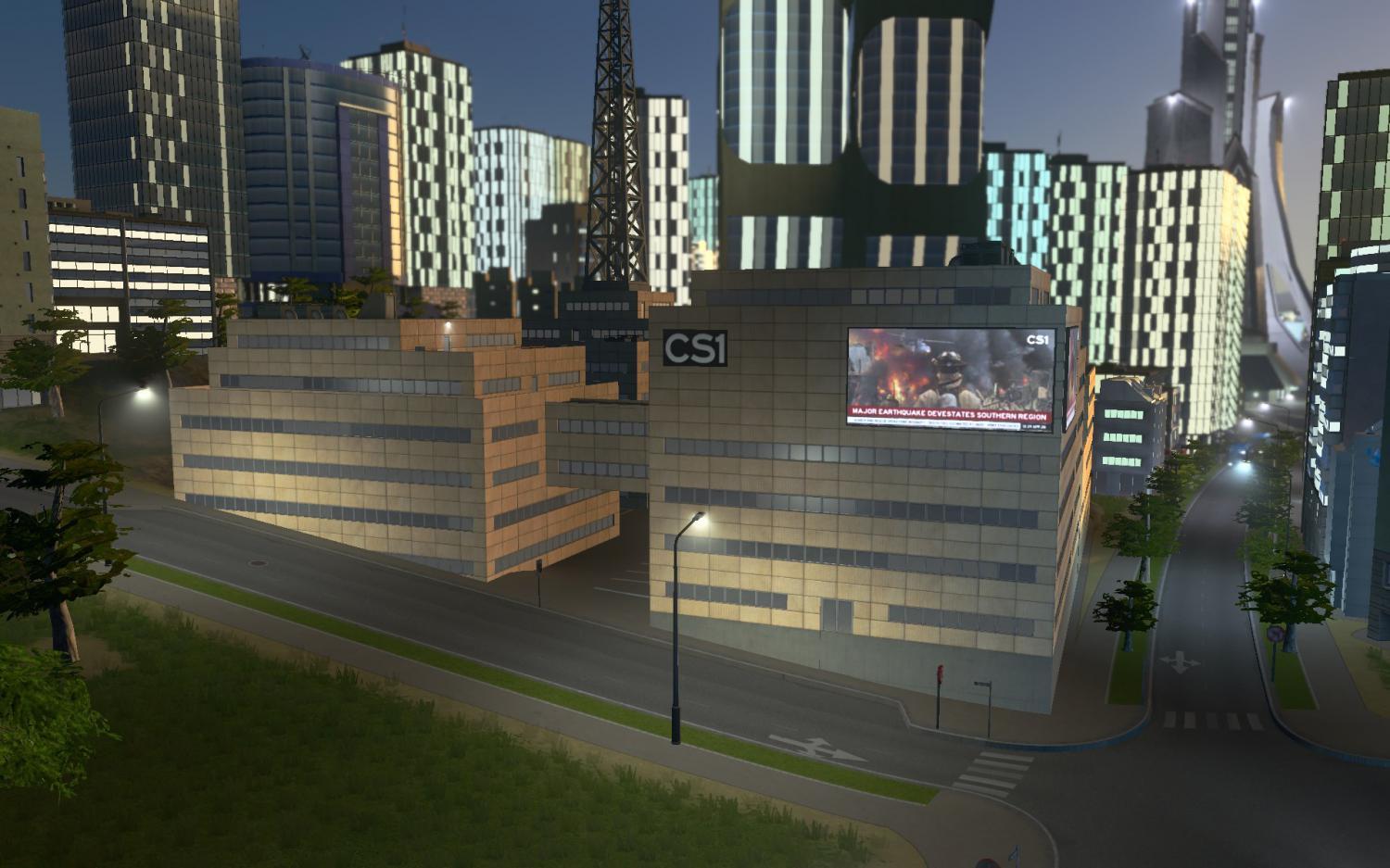 Cities: Skylines - Content Creator Pack: High-Tech Buildings – screenshot 2