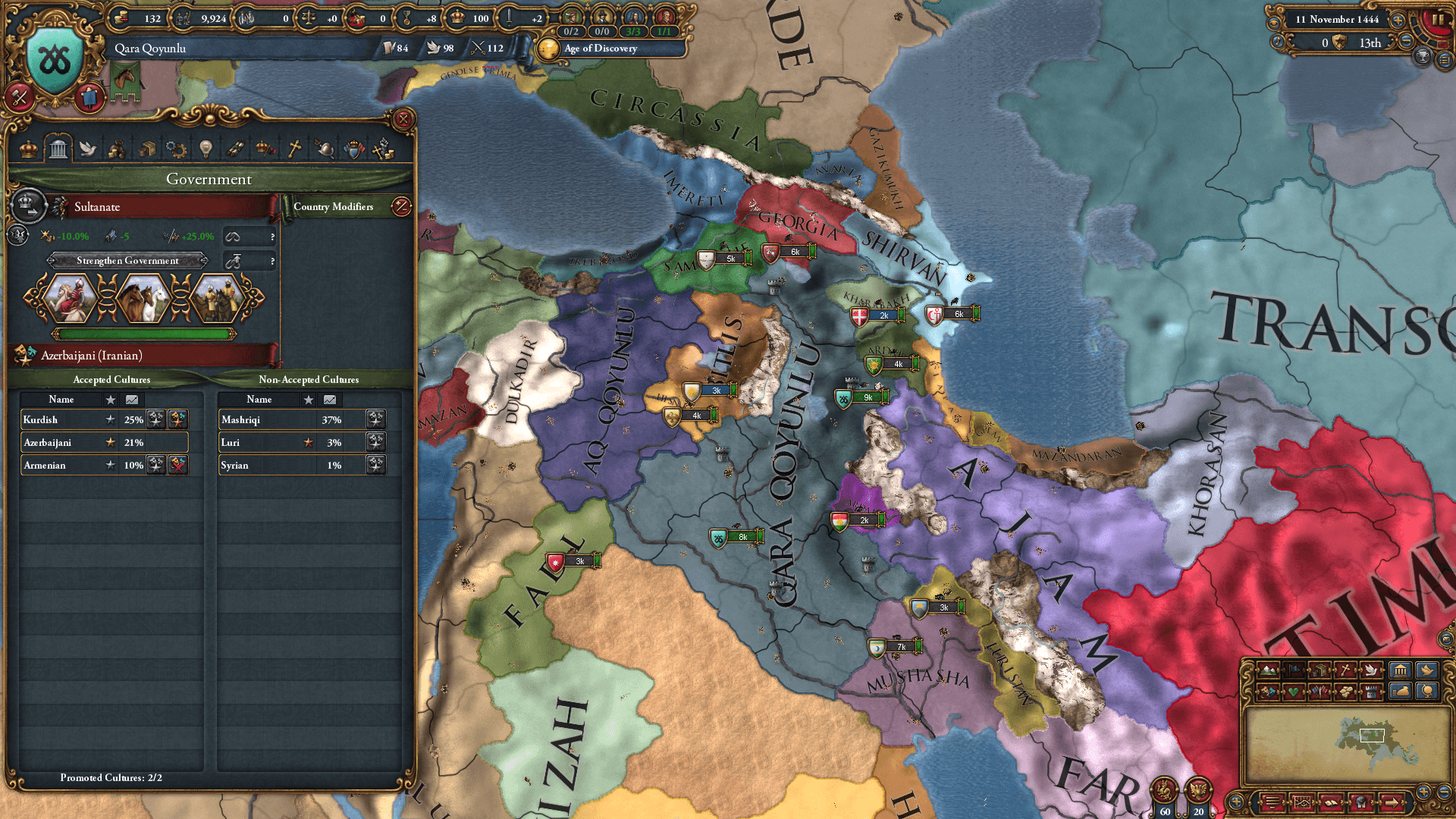 Europa Universalis IV: Cradle of Civilization Expansion – screenshot 2