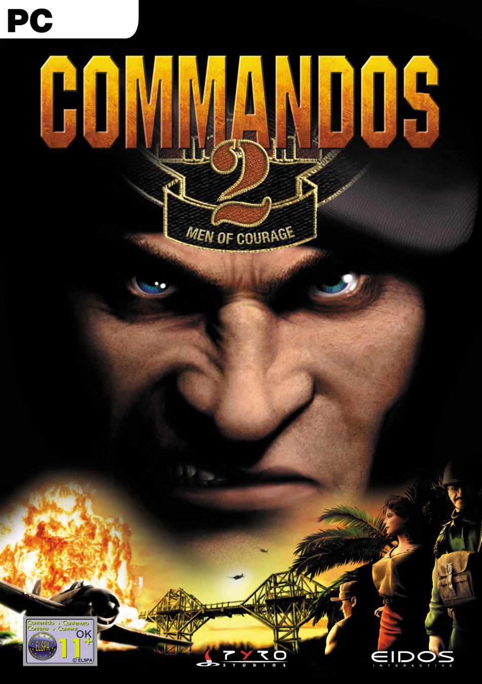 Commandos 2: Men of Courage – cover