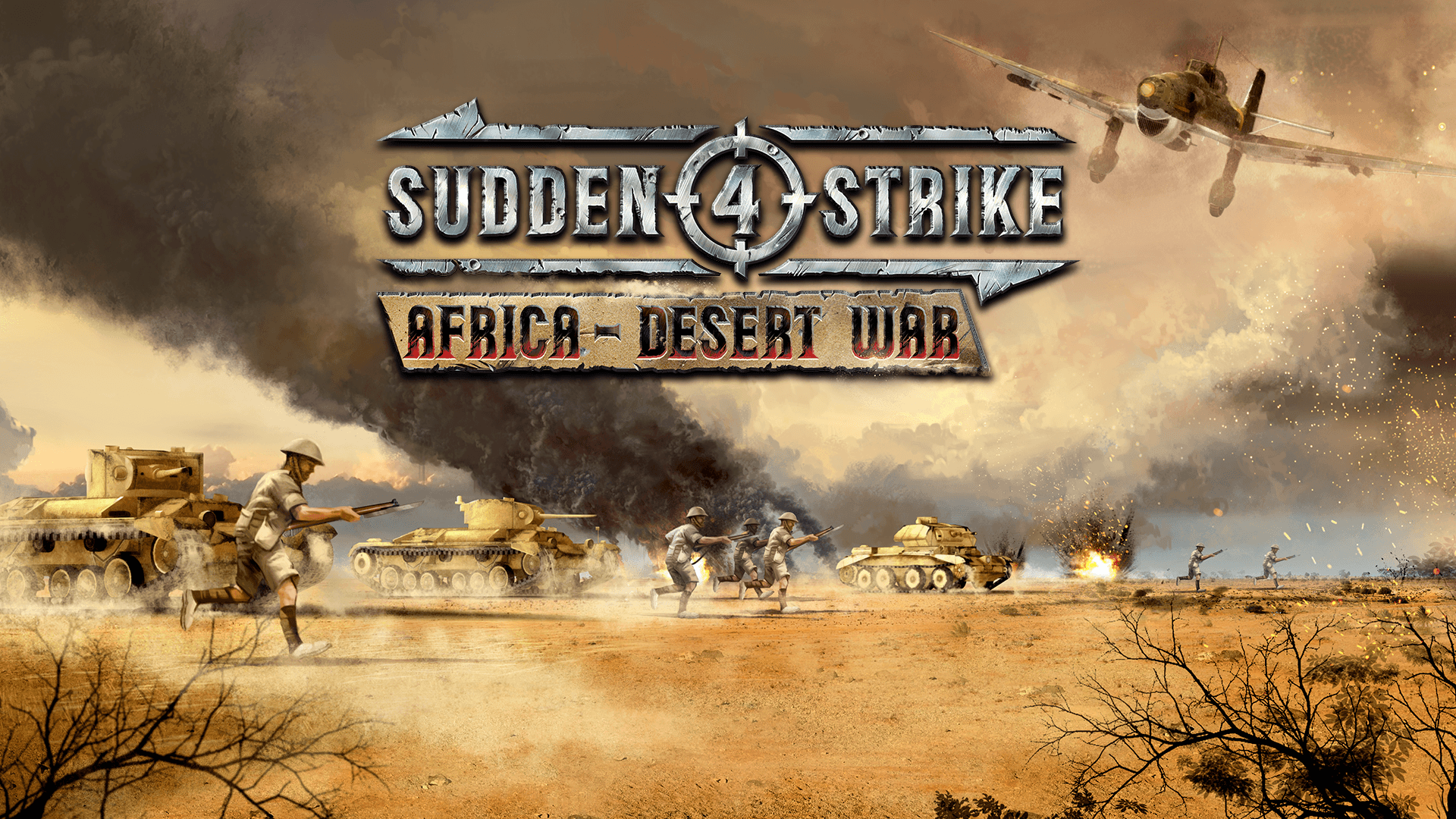 Sudden Strike 4: Africa - Desert War – cover