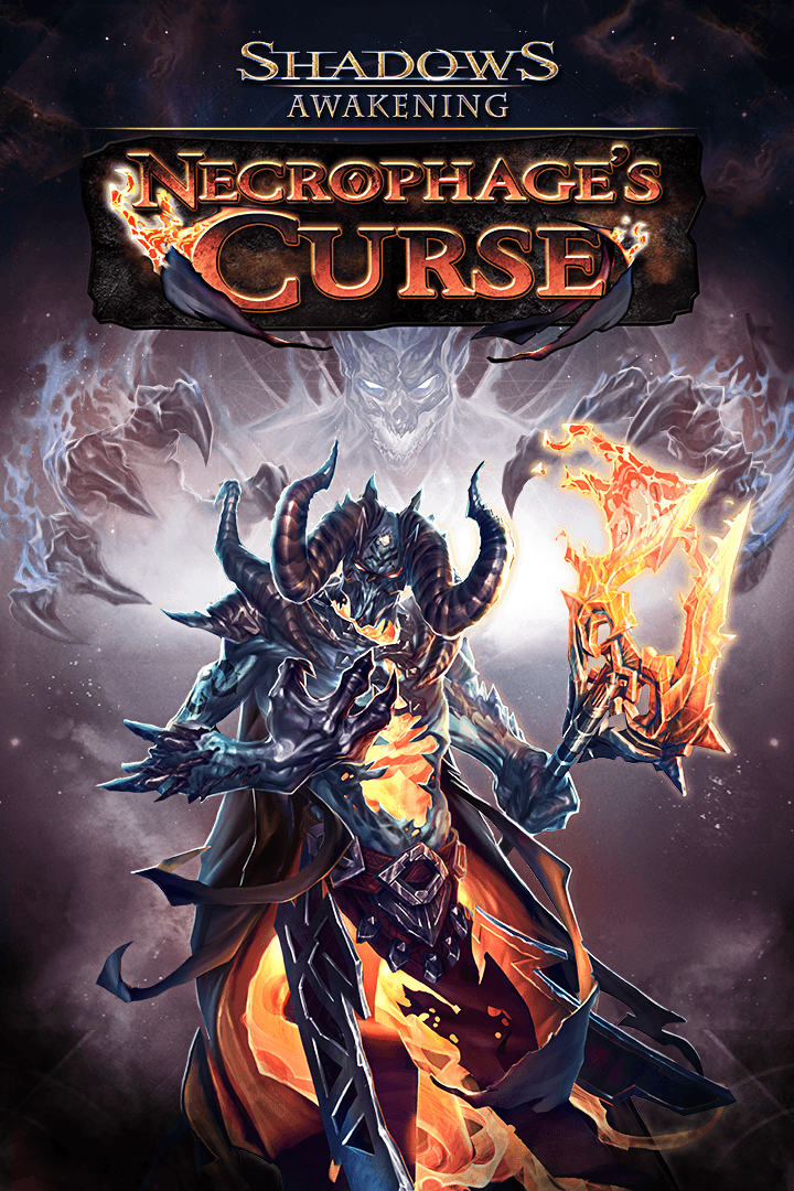 Shadows: Awakening - Necrophage's Curse – cover