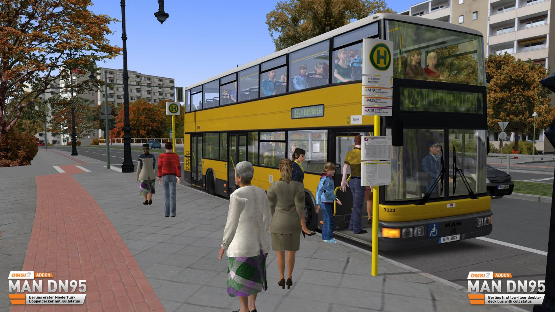 OMSI 2 Add-On MAN DN95 – snímek obrazovky 2