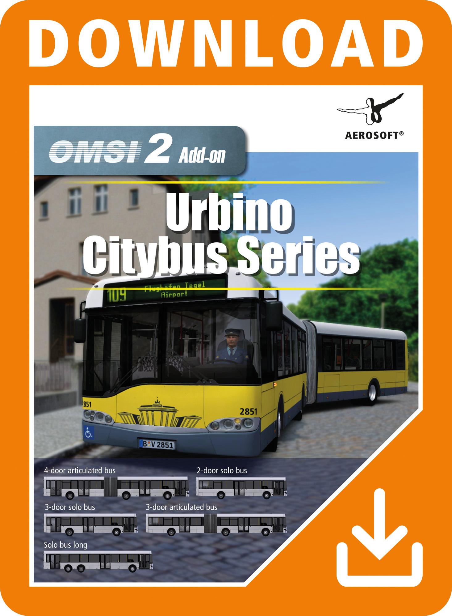 OMSI 2 Add-On Urbino Stadtbusfamilie – cover