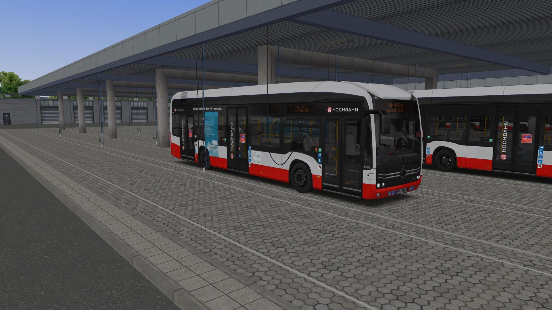 OMSI 2 Add-On E-Bus Hamburg – screenshot 2