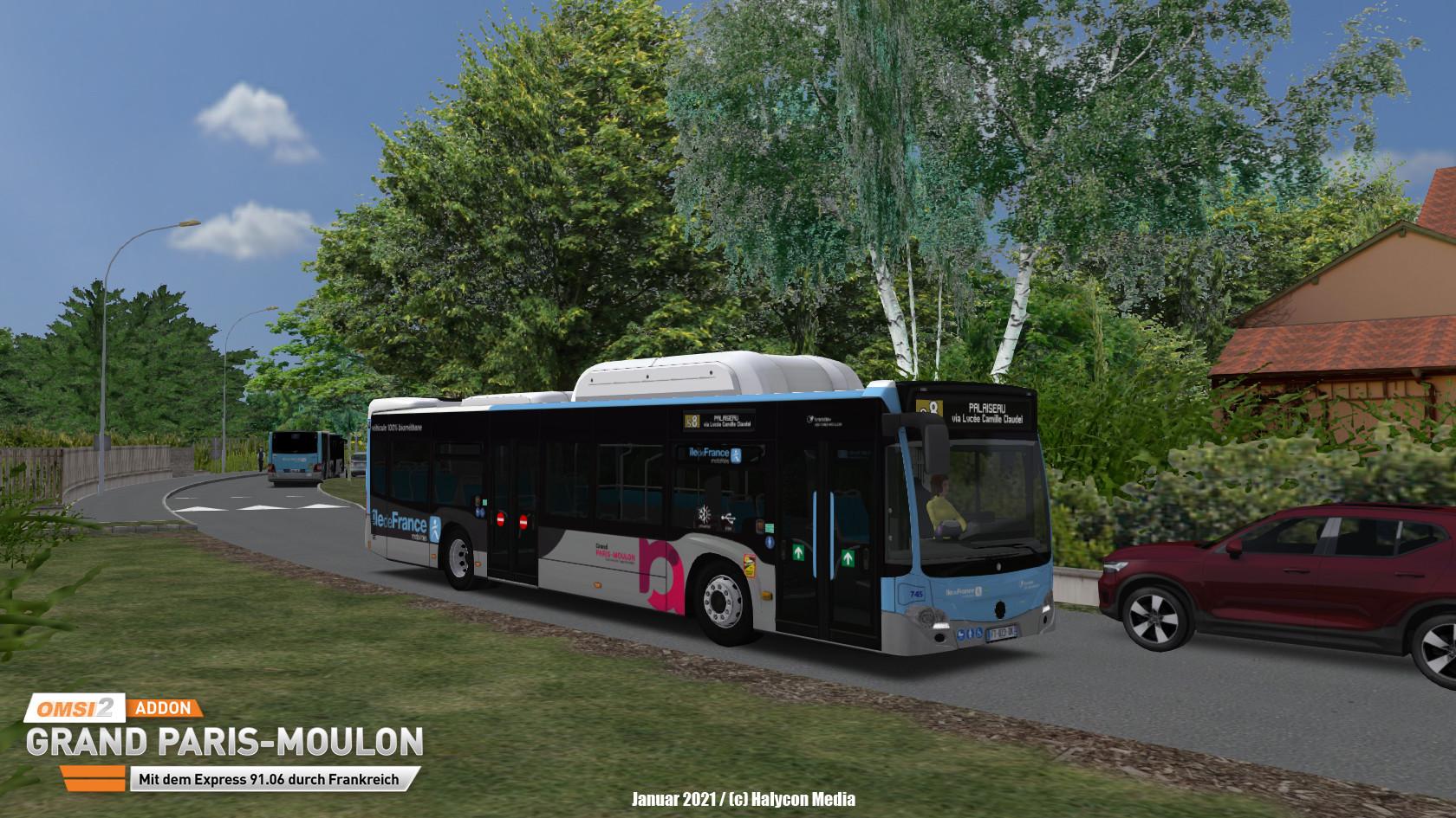 OMSI 2 Add-on Grand Paris-Moulon – screenshot 2