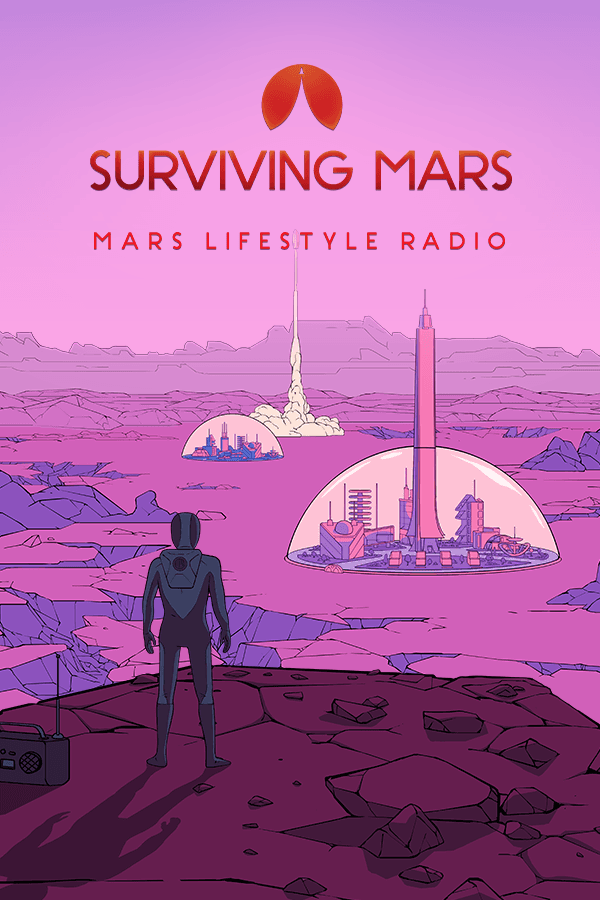 Surviving Mars: Mars Lifestyle Radio – cover