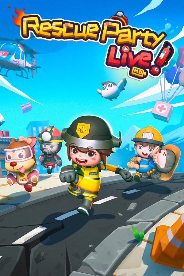 Rescue Party: Live! – cover