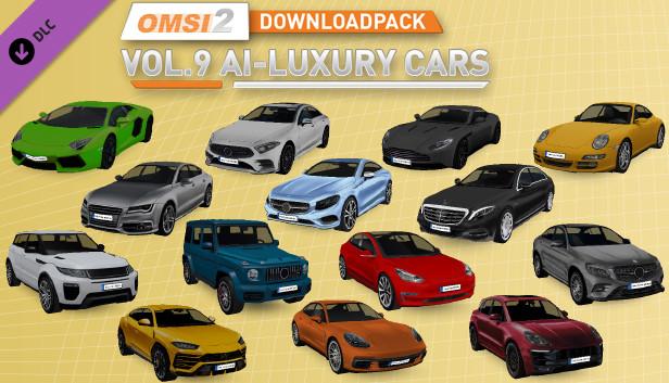OMSI 2 Add-on Downloadpack Vol. 9 – KI-Luxusautos – cover
