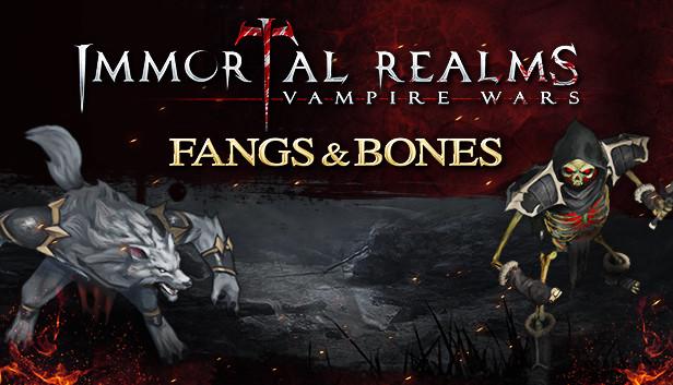 Immortal Realms: Vampire Wars - Fangs and Bones – cover