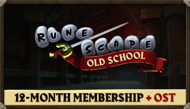 Old School RuneScape 12-Month Membership + OST – cover