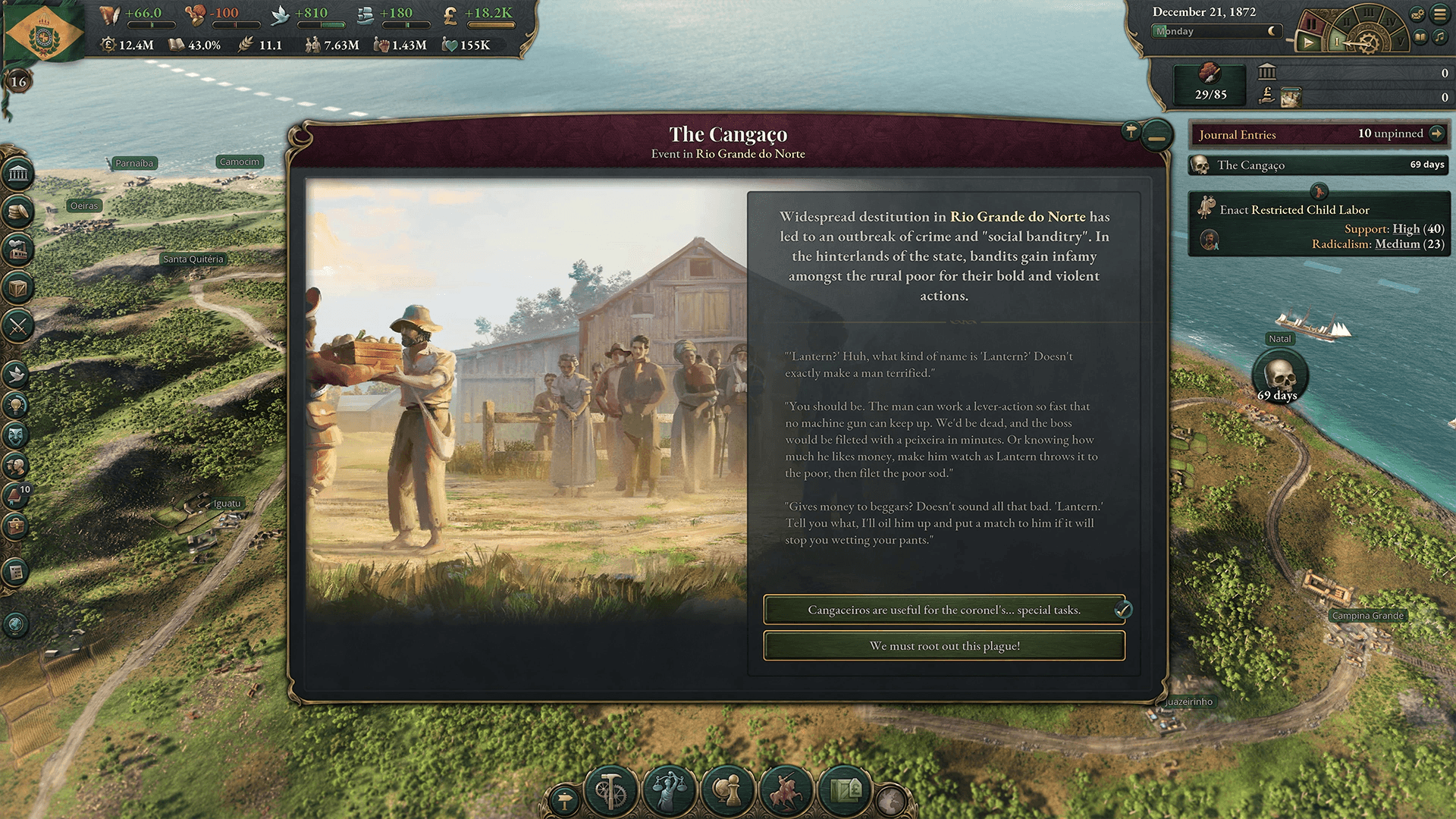 Victoria 3: Colossus of the South – screenshot 2