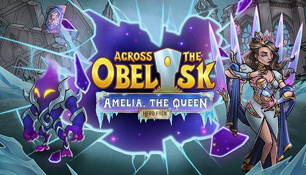 Across The Obelisk: Amelia, the Queen – cover