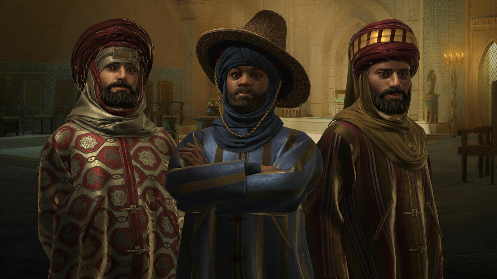 Crusader Kings III - Content Creator Pack: North African Attire – screenshot 2