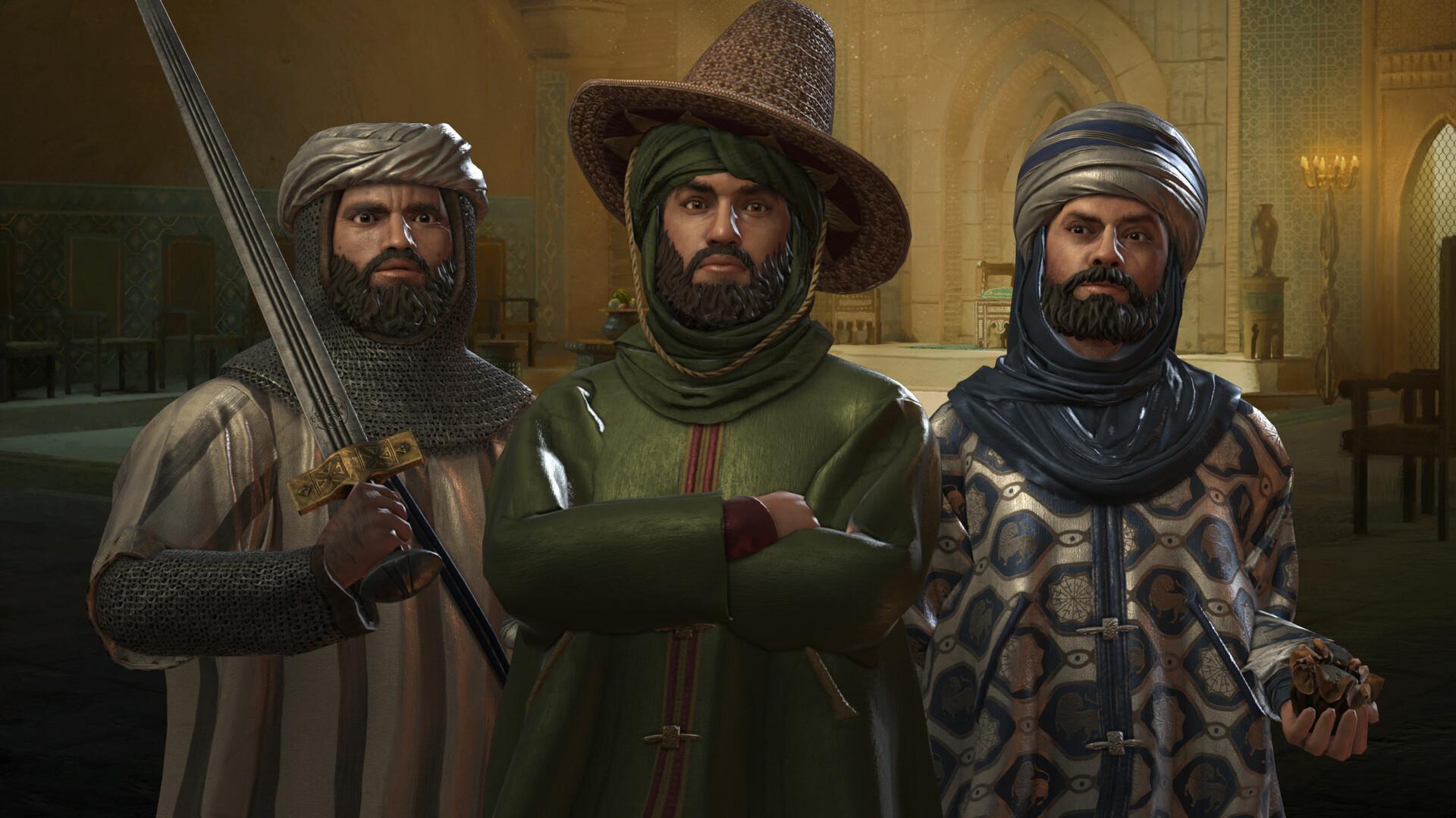 Crusader Kings III - Content Creator Pack: North African Attire – screenshot 2