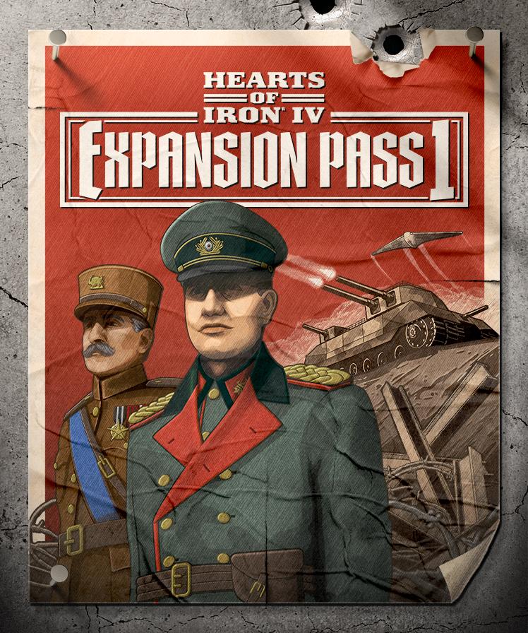 Hearts of Iron IV: Expansion Pass 1 – cover