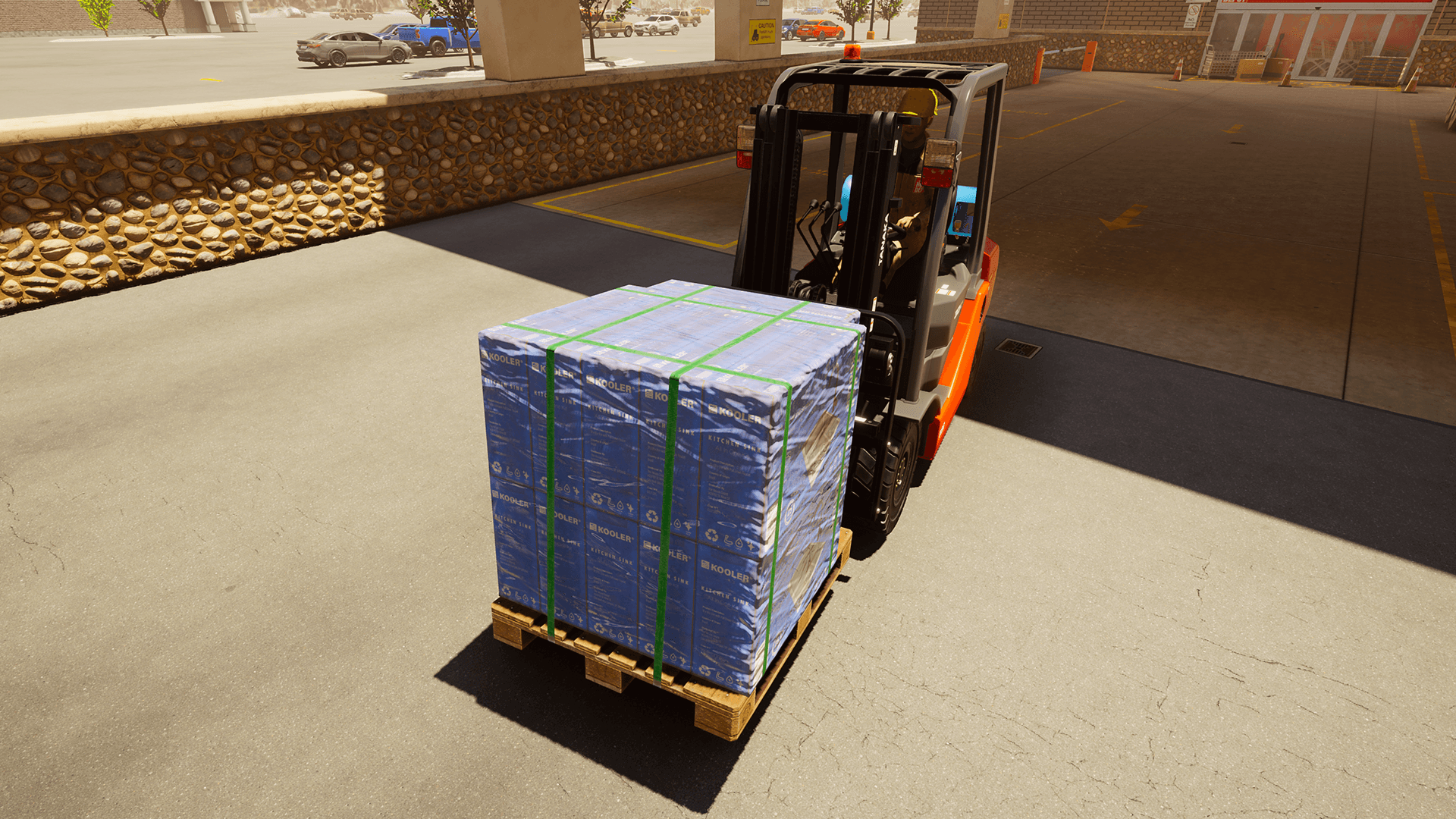 Forklift Simulator – zrzut ekranu 2
