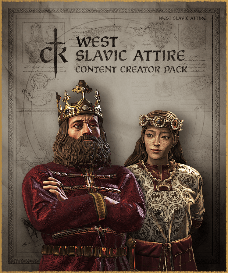 Crusader Kings III Content Creator Pack: West Slavic Attire – cover
