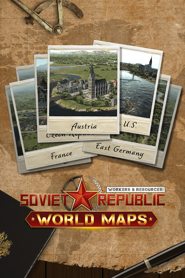 Workers & Resources: Soviet Republic - World Maps – cover