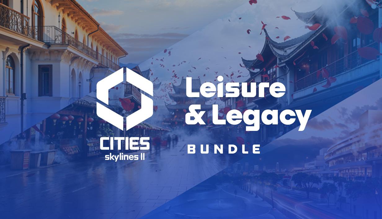 Cities: Skylines II - Leisure & Legacy Bundle – cover
