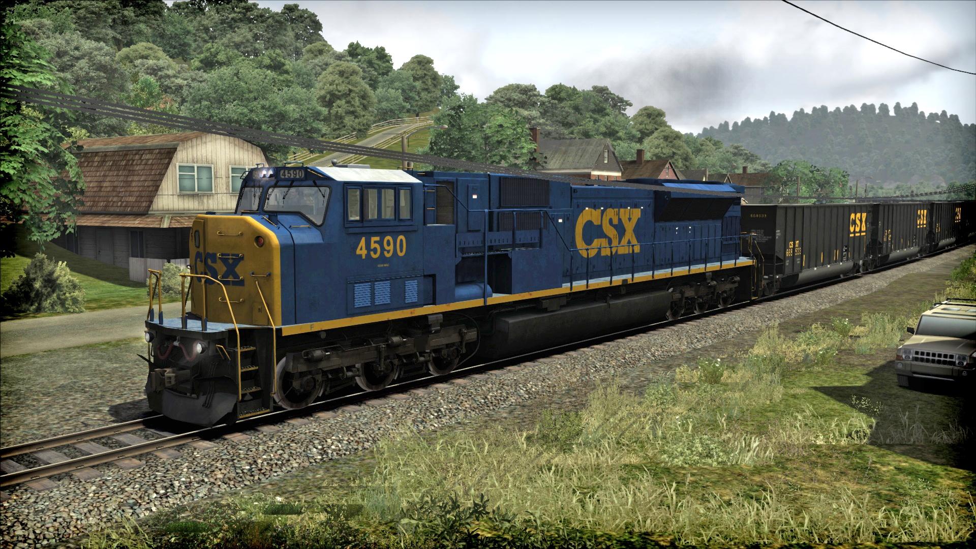 Train Simulator: CSX SD80MAC Loco Add-On – 스크린샷 2