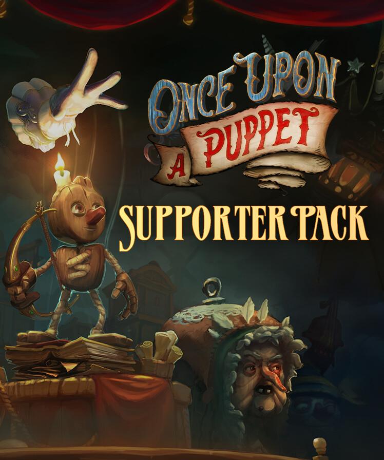 Once Upon A Puppet - Supporter Pack – cover
