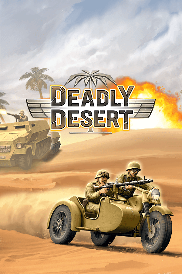 1943 Deadly Desert – cover