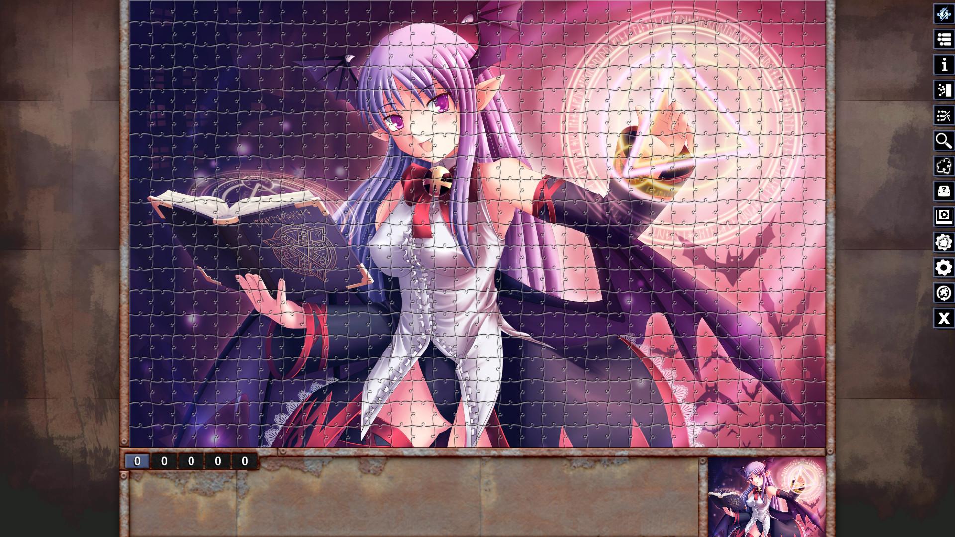 Pixel Puzzles Illustrations & Anime - Jigsaw Pack: Dark Sided – screenshot 2