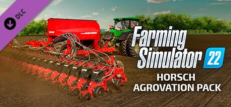 FARMING SIMULATOR 22 - HORSCH AGROVATION PACK(STEAM) – cover