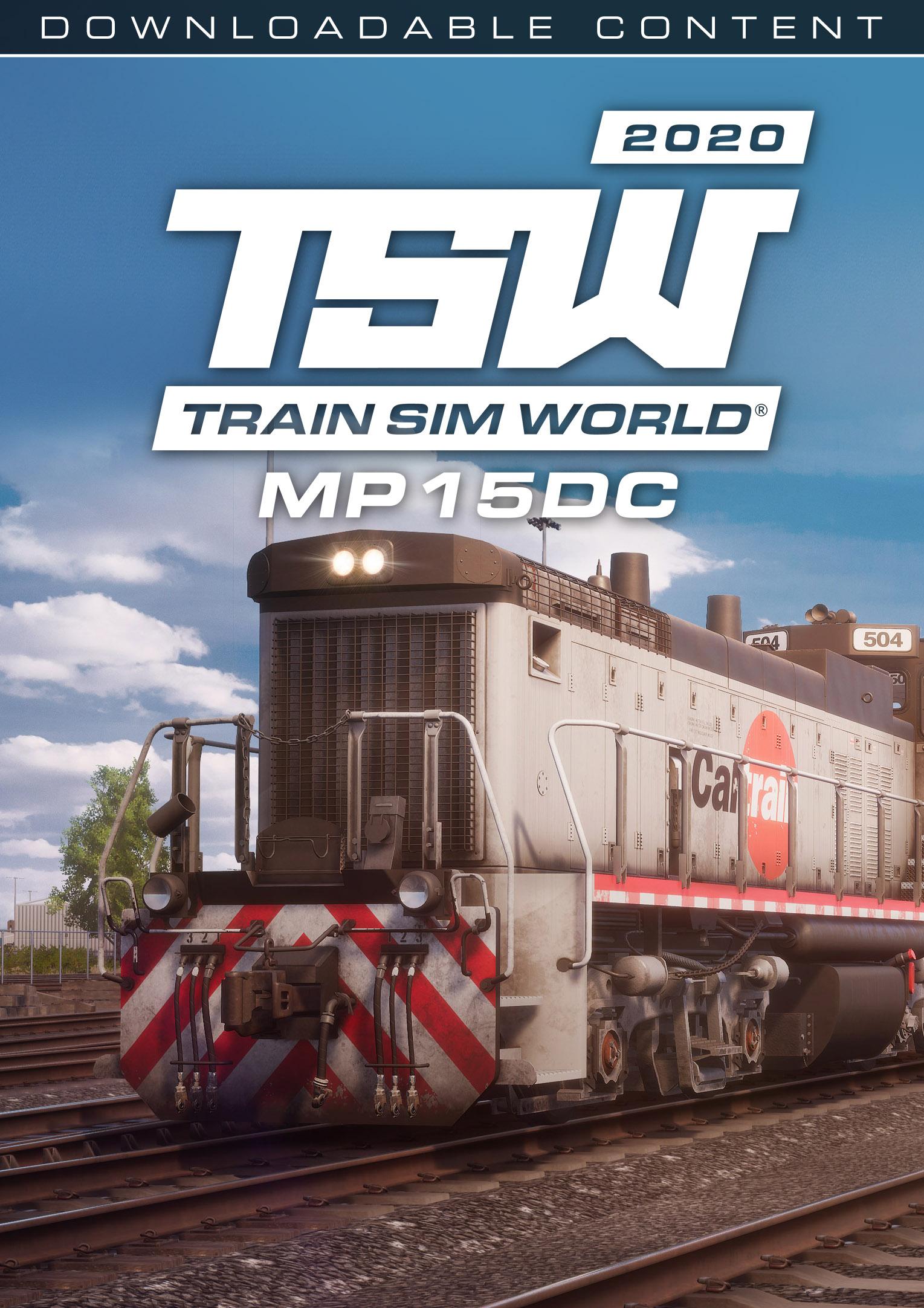 Train Sim World: Caltrain MP15DC Diesel Switcher Loco Add-On – cover
