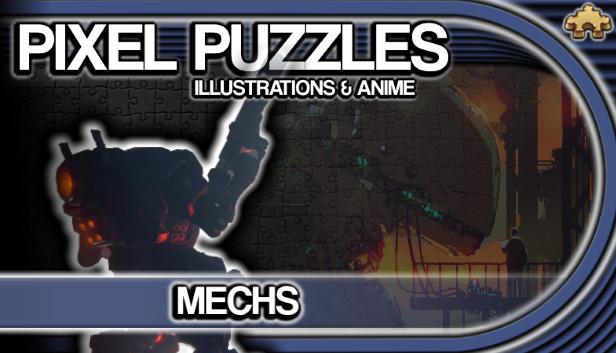 Pixel Puzzles Illustrations & Anime - Jigsaw Pack: Mechs – cover