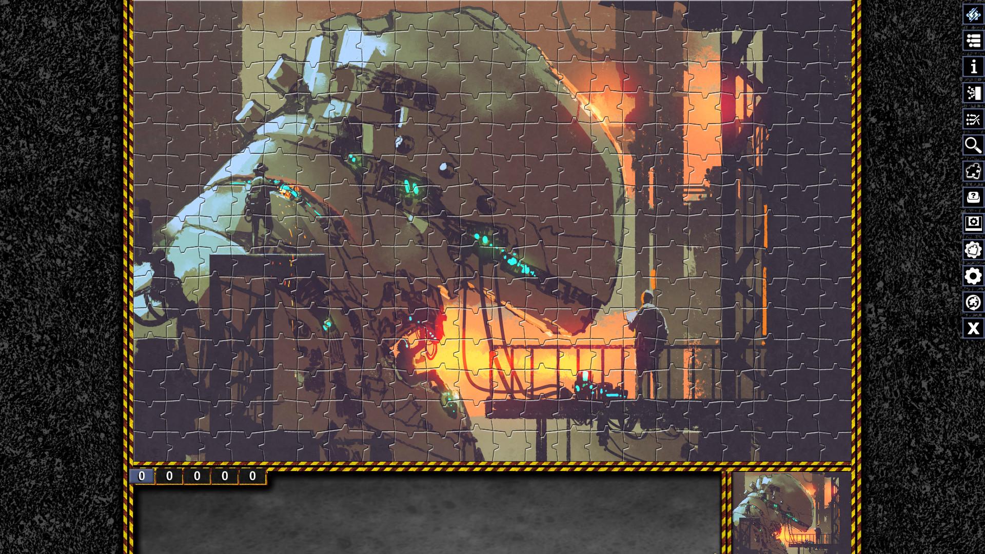 Pixel Puzzles Illustrations & Anime - Jigsaw Pack: Mechs – screenshot 2